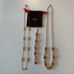 Kate Spade Necklaces and Bracelet